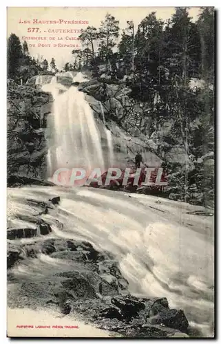 Cartes postales Cauterets Ensemble Du Pont D&#39Espagne