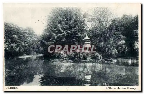 Cartes postales Tarbes L&#39Ile Jardin Massey
