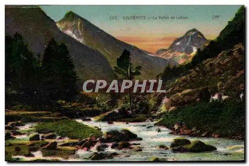 Cartes postales Cauterets La Vallee de Lutour