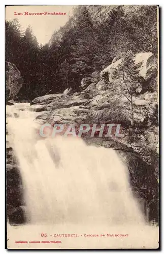 Cartes postales Cauterets Cascade de Mauhourat