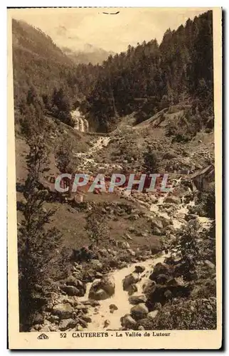 Cartes postales Cauterets La Vallee de Lutour