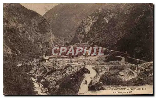 Cartes postales Cauterets Le Pont d&#39Espagne et I&#39Hotellerie