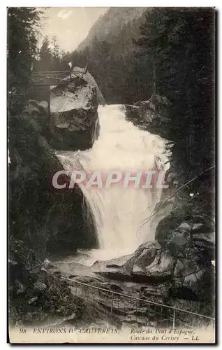 Ansichtskarte AK Environs De Cauterets Route du Pont d&#39Espagne