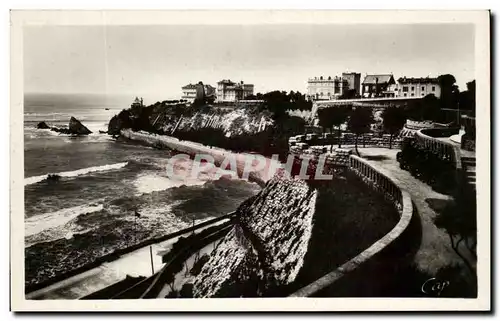 Ansichtskarte AK Biarritz Jardins et Villas de la Cotes des basques