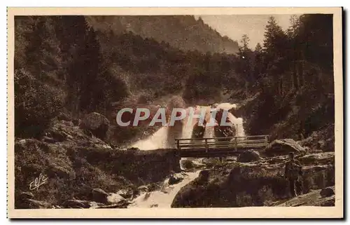 Ansichtskarte AK Environs De Cauterets Cascade De Lutour