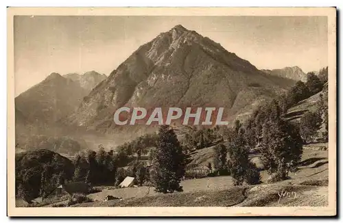 Cartes postales La Douce France Les Pyrenees Cauterets Le Peguere