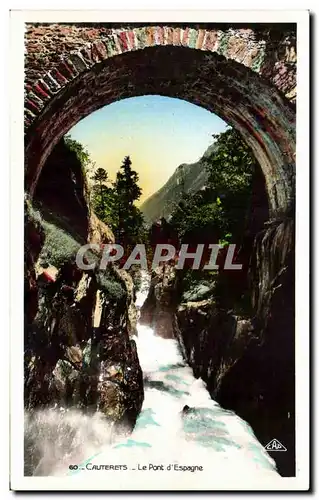 Cartes postales Cauerets Le Pont d&#39Espagne