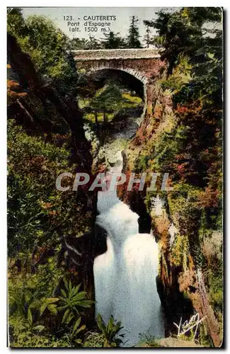 Cartes postales Cauerets Pont d&#39Espagne