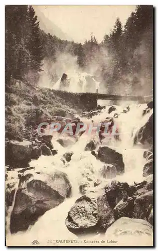 Cartes postales Cauterets Cascade De Lutour