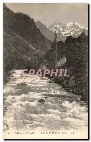 Cartes postales Vallee De Luz Vue Du Pont De LA Reine