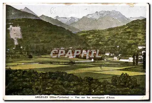 Cartes postales Argeles Vue Sur Les Montagnes d&#39Azun