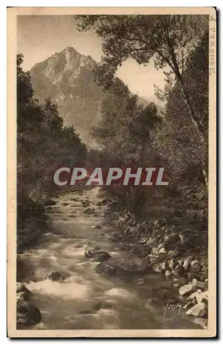 Cartes postales La Douce France Cauterets Le Peguere Et Le Gave