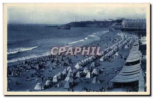 Cartes postales Biarritz La Grande Plage