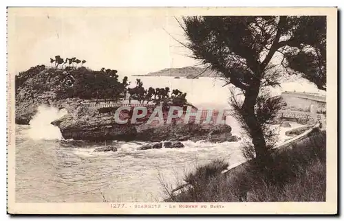 Cartes postales Biarritz Le Rocher Du Basta