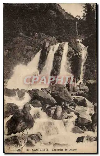 Cartes postales Cauterets Cascades de Lutour