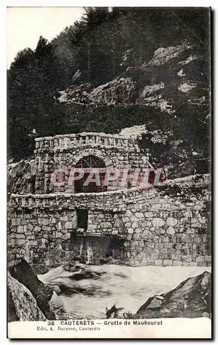 Cartes postales Cauterets Grotte de Mauhourat