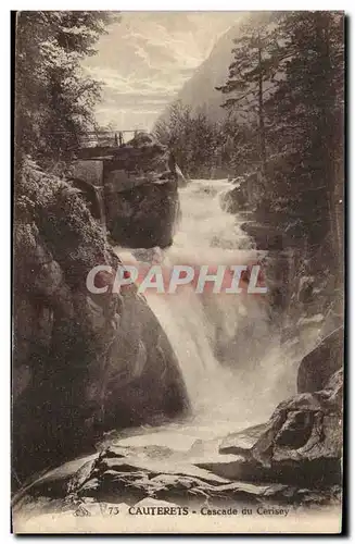 Cartes postales Cauterets Cascade ou Cerisey