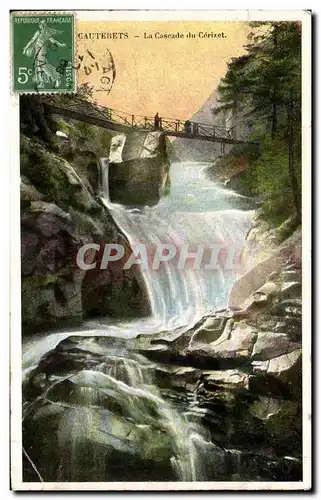 Cartes postales Cauterets La Cascade du Cerizet