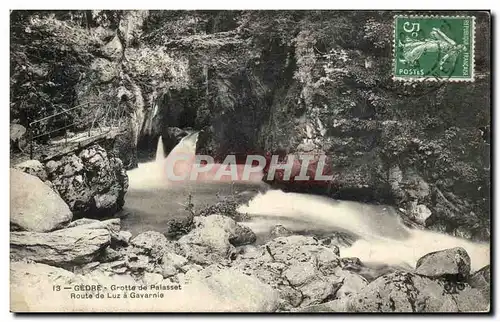 Cartes postales Gedre Grotte de Palasset Route de Luz a Gavarnie