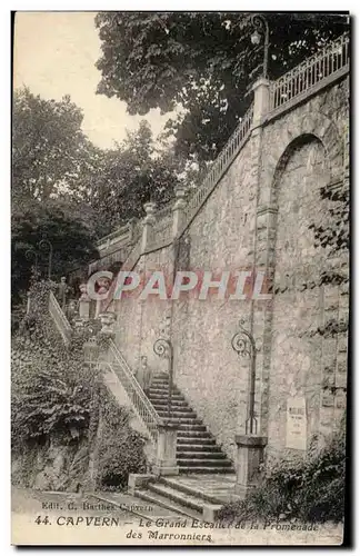 Cartes postales Capvern Le Grand Escaller de la Promenade des Marronniers
