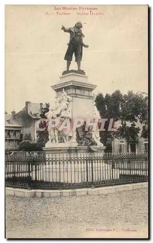 Cartes postales Les Hautes Pyrenees Tarbes Statue Danton