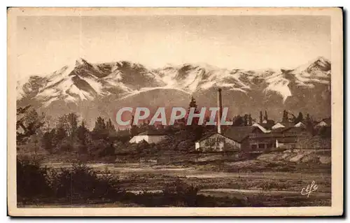 Cartes postales Tarbes Vue Sur l&#39Adour Et Les Pyrenees