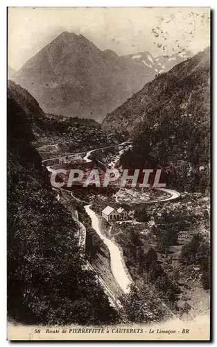 Cartes postales Route De Pierrefitte A Cauterets Le Limacon