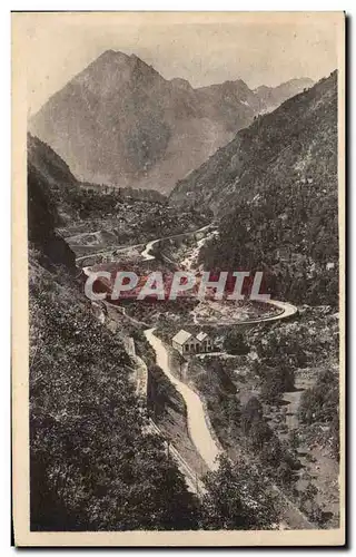 Cartes postales Route De Pierrefitte A Cauterets Le Limacon