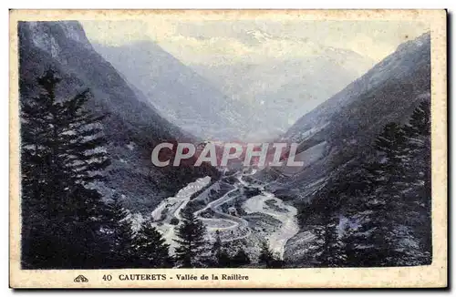 Cartes postales Cauterets Vallee De La Raillere
