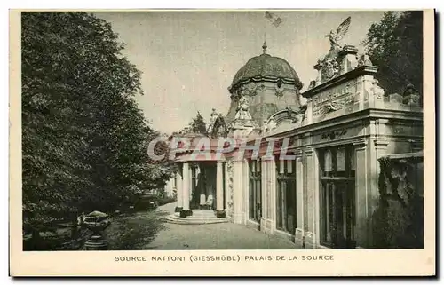 Cartes postales South Mattoni Palais de la Source Giesshubl