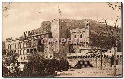 Cartes postales Monaco Le Palais Da Prince