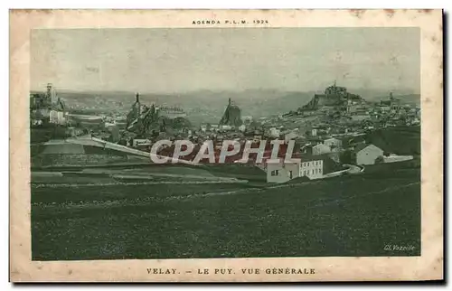 Cartes postales Velay Le Puy Vue Generale