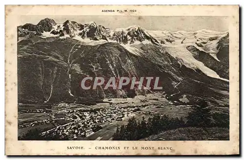 Cartes postales Savoie Chamonix Et Le Mont Blanc