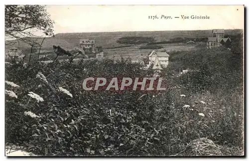 Cartes postales Puys Vue Generale