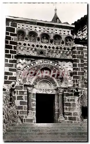 Ansichtskarte AK Le Puy Portail de I&#39Eglise Saint Michel