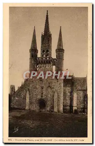 Ansichtskarte AK Chapelle St Fiacre Pras Le Faouet