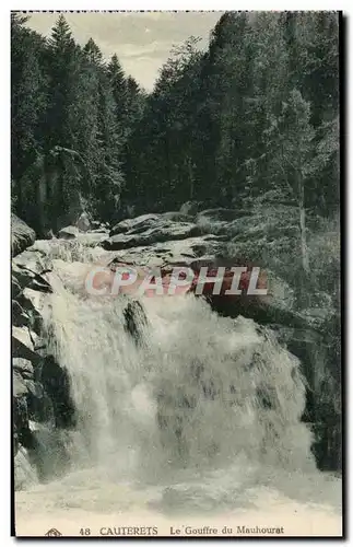 Cartes postales Cauterets Le Gouffre du Mauhourat