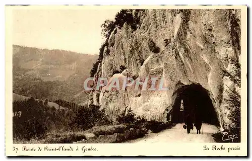 Cartes postales Route de St Claude La Roche Percee