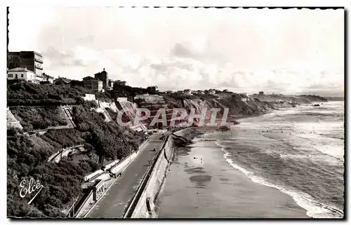 Cartes postales Biarritz La Cote Des Basques