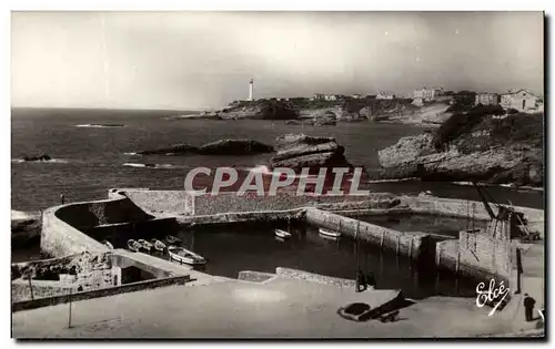 Cartes postales Biarritz Le Port Vieux Et Le Phare