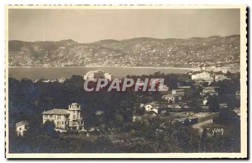 Cartes postales La Douce France Cote D&#39Azur Juan Les Pins Vue generale prise du phare de la Garoupe