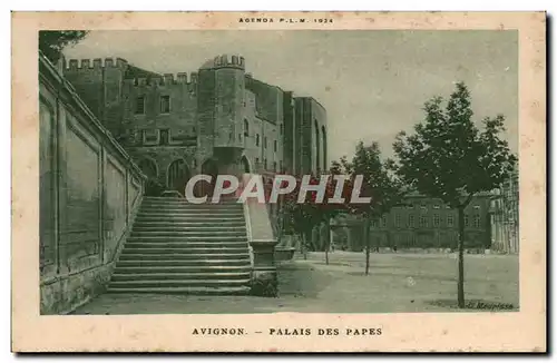 Cartes postales Avignon Palais Des Papes