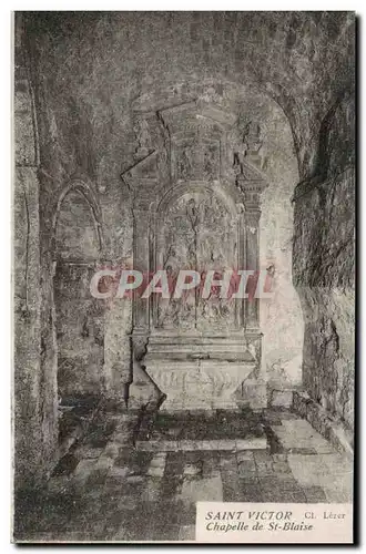 Cartes postales Saint Victor Leter Chapelle de St Blaise