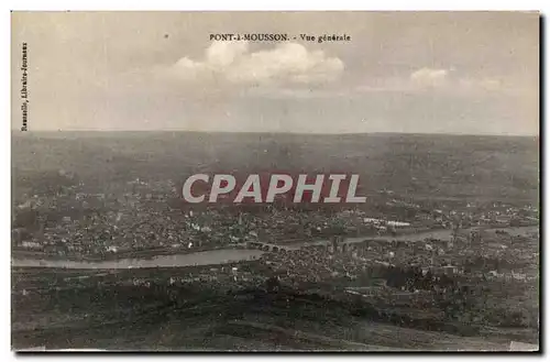 Cartes postales Pont a Mousson Vue generale