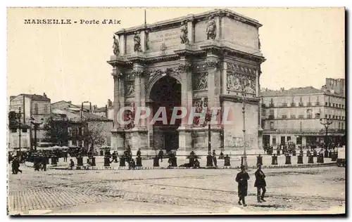 Cartes postales Marseille Porte d&#39Aix