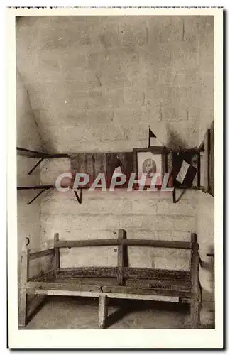 Ansichtskarte AK Fort de Vaux Poste de commandement et chambre du commandant Kaynal Militaria