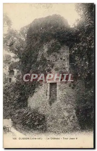 Cartes postales Clisson Le Chateau Tour Jean V