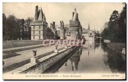 Ansichtskarte AK Chateau De Maintenon Facade Meridionale