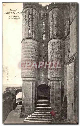 Cartes postales Mont Saint Michel Le Chatelet