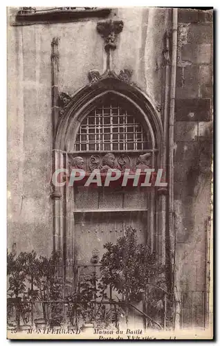 Ansichtskarte AK Montferrand Maison Du Baille Porte Du 16eme